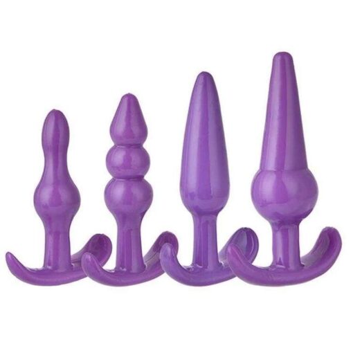 Coffret Plug Anal Débutant Violet - Plug anal