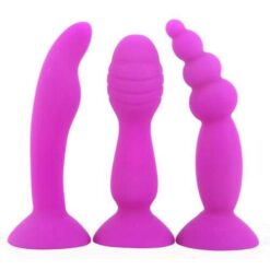 Coffret Plug Anal Homme - Violet - Plug anal