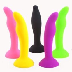 plug anal en silicone souple flexible