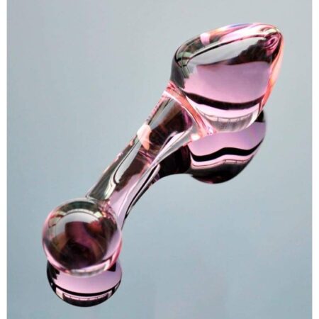 plug anal verre rose