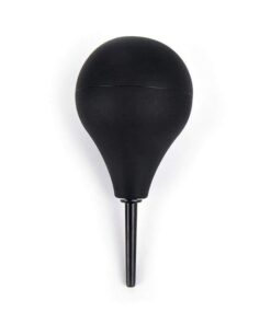 Poire à Lavement Noire 160 mL Moyenne - Accessoire BDSM