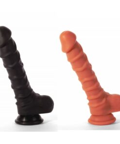 dildo réaliste en silicone noir ou chair