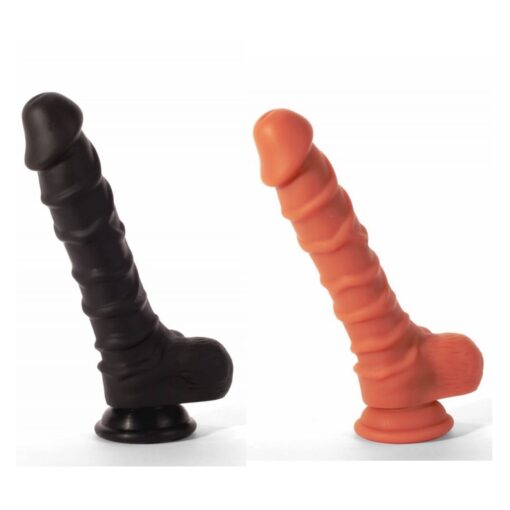 dildo réaliste en silicone noir ou chair