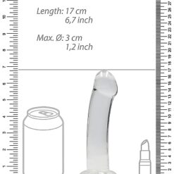 Plug Anal Clear Dildo