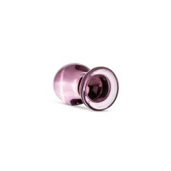 Plug Anal en Verre Rose Clair