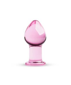 Plug Anal en Verre Rose Clair