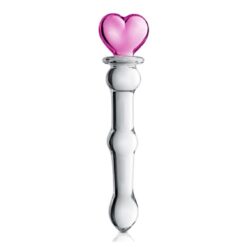 toy glass dildo transparent