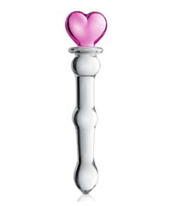 toy glass dildo transparent