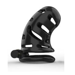 Cage à Pénis Rigide Longue à Rayures