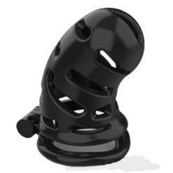 Cage à Pénis Rigide Longue à Rayures