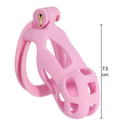 Cage à Pénis Rigide Prison d'Homme Rose