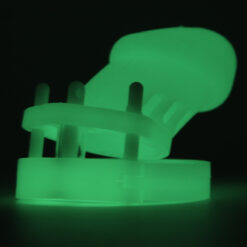 Cage à Pénis Silicone Phosphorescente