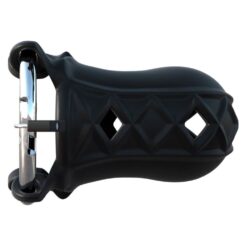 Cage Chasteté Silicone Noir Cock Bloker