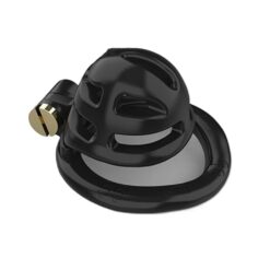 Cage de Chasteté Courte à Rayures