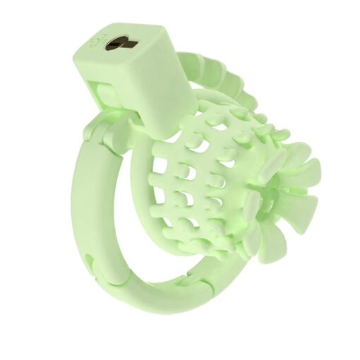 Cage de Chasteté Plastique Courte Fleur