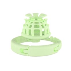 Cage de Chasteté Plastique Courte Fleur