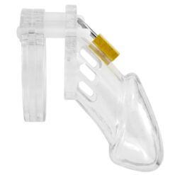 Cage de Chasteté Plastique Longue Clear