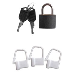 Cage de Chasteté Plug Anal Silicone Noir