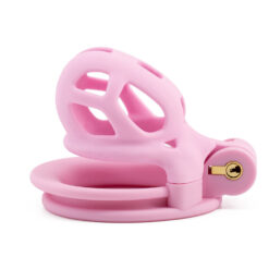 Cage de Chasteté Prison Courte Rose