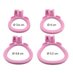 Cage de Chasteté Prison Courte Rose