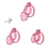Cage de Chasteté Soumission Souple Rose