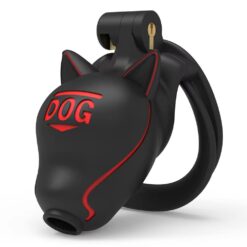 Cage de chasteté Tête de Chien Esclave