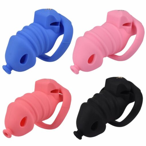 Cage de Chasteté Ultra-Confort en Silicone Souple