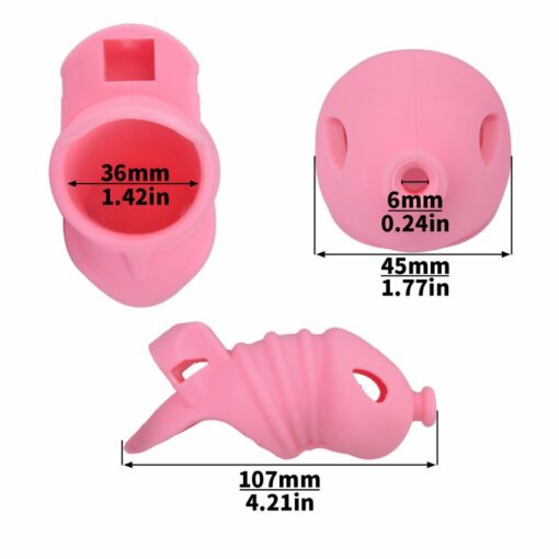 Cage de Chasteté Ultra-Confort en Silicone Souple