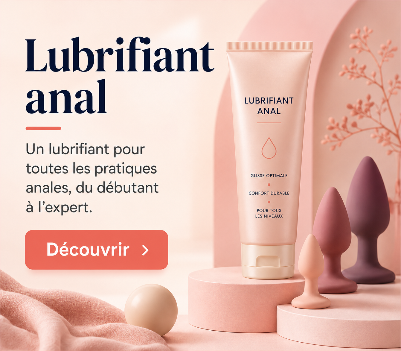 lubrifiant anal pour une glisse optimale