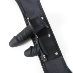 Ceinture de Chasteté avec Gode Anal et Vaginal