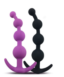 chapelet anal en silicone pour débutant