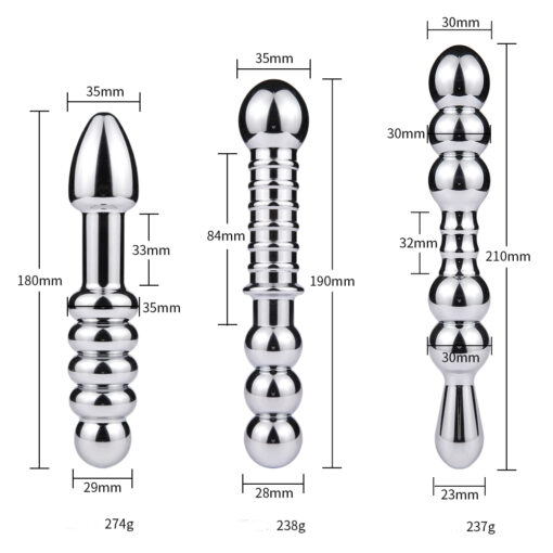 Chapelet Anal Sodomie Anus Métal