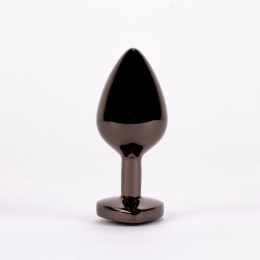 Coffret Plug Anal Diamant Luxe Anthracite