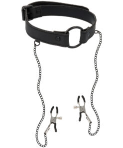 collier BDSM pince teton