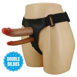 Culotte Harnais Double Gode Creux