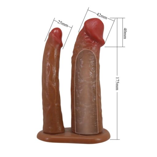 Culotte Harnais Double Gode Creux
