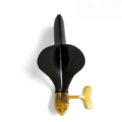 Dilatateur Anal Noir Et Or