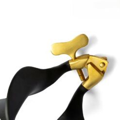 Dilatateur Anal Noir Et Or