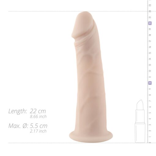 Dildo Creux 22 cm pour Gode Ceinture