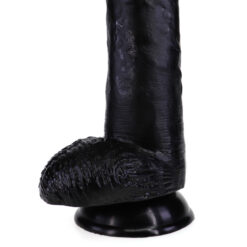 Dildo Noir XXL Très Réaliste 30x6cm