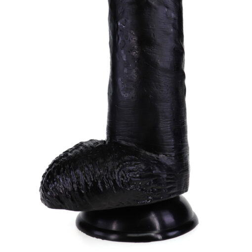 Dildo Noir XXL Très Réaliste 30x6cm