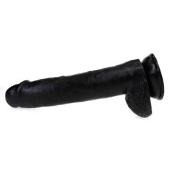 Dildo Noir XXL Très Réaliste 30x6cm