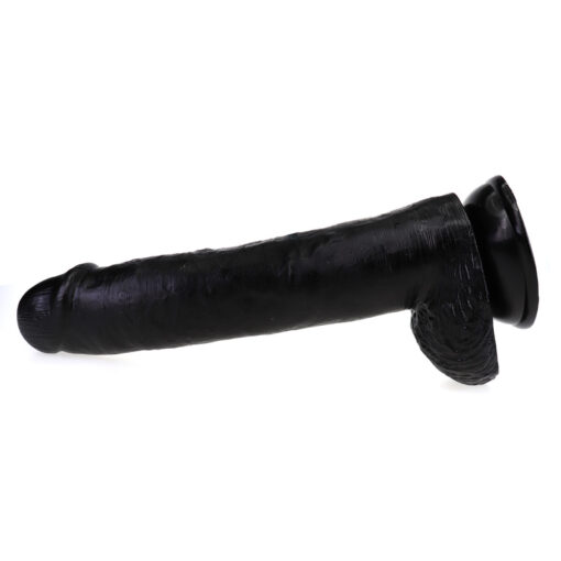 Dildo Noir XXL Très Réaliste 30x6cm