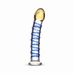 dildo anal en verre Golden Gland