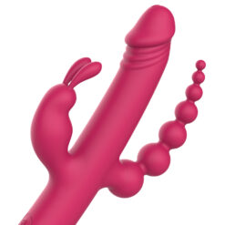 Double Gode Femme Vibrant Rose