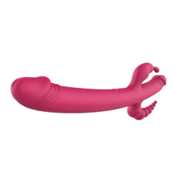 Double Gode Femme Vibrant Rose