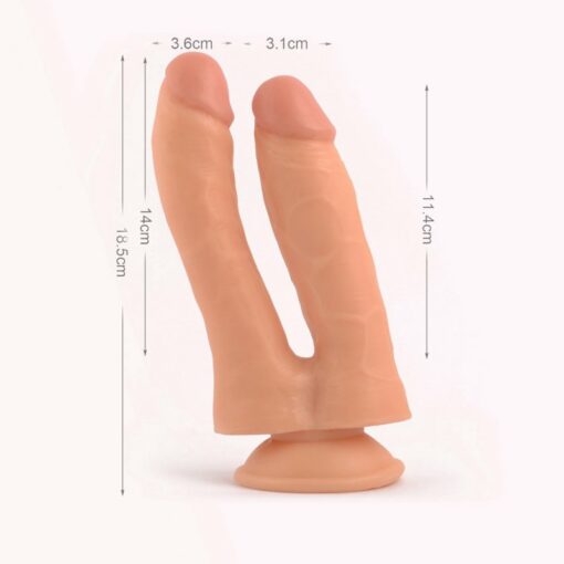 Double Gode Initiation Pénétration Anal