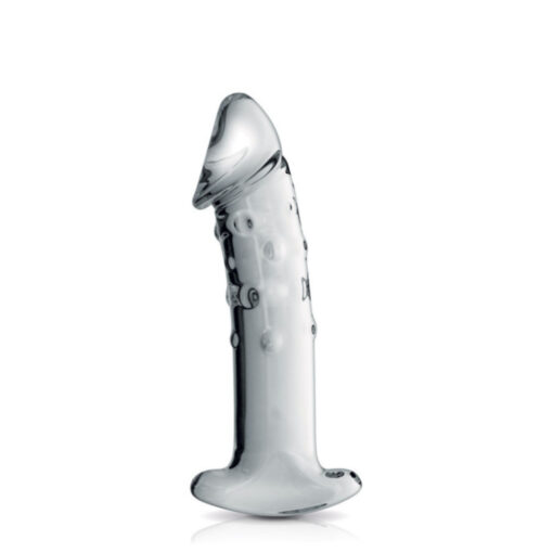 Gode Anal en Verre à Picots