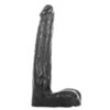 Gode Anal Réaliste Noir 20x3,5cm