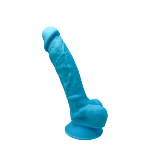 Gode Anal Silicone Bleu 18 cm